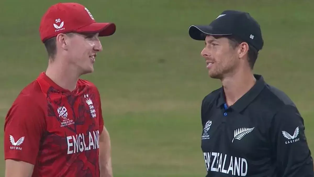 ന്യൂസിലന്‍ഡിനെ വീഴ്ത്തി ഇംഗ്ലണ്ട് സെമിയില്‍; പാകിസ്താന് നാളെ നിര്‍ണായക പോരാട്ടം