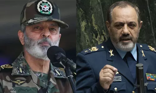 പ്രതിരോധ മന്ത്രിയും സൈനിക മേധാവിയും കൊല്ലപ്പെട്ടതായി ഇറാന് സ്ഥിരീകരിച്ചു പ്രതിരോധ മന്ത്രിയും സൈനിക മേധാവിയും കൊല്ലപ്പെട്ടതായി ഇറാന് സ്ഥിരീകരിച്ചു