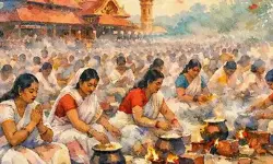 ആറ്റുകാല്‍ പൊങ്കാല; നിവേദ്യ സമര്‍പ്പണത്തിനായി ഭക്തലക്ഷങ്ങള്‍