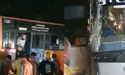 കൊയിലാണ്ടിയിലെ ദേശീയപാതയില്‍ കെഎസ്ആര്‍ടിസി-കര്‍ണാടക ആര്‍ടിസി ബസ്സുകള്‍ കൂട്ടിയിടിച്ചു