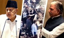 ഇരുപത് വര്‍ഷമായി ഫറൂഖ് അബ്ദുല്ലയെ കൊല്ലാന്‍ പദ്ധതിയിട്ടിരിക്കുകയായിരുന്നെന്ന് പ്രതി, സംഭവത്തിന്റെ വീഡിയോ