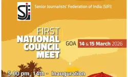 സീനിയര്‍ ജേണലിസ്റ്റ്സ് ഫെഡറേഷന്‍ ഓഫ് ഇന്ത്യ  നാഷണല്‍ കൗണ്‍സിലി യോഗം ഗോവയില്‍