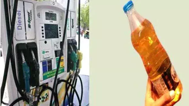 പമ്പുകളില്‍ നിയന്ത്രണം; കുപ്പികളിലും കാനുകളിലും ഇന്ധനം നല്‍കിയാല്‍ കര്‍ശന നടപടിയെന്ന് കേന്ദ്ര സര്‍ക്കാര്‍