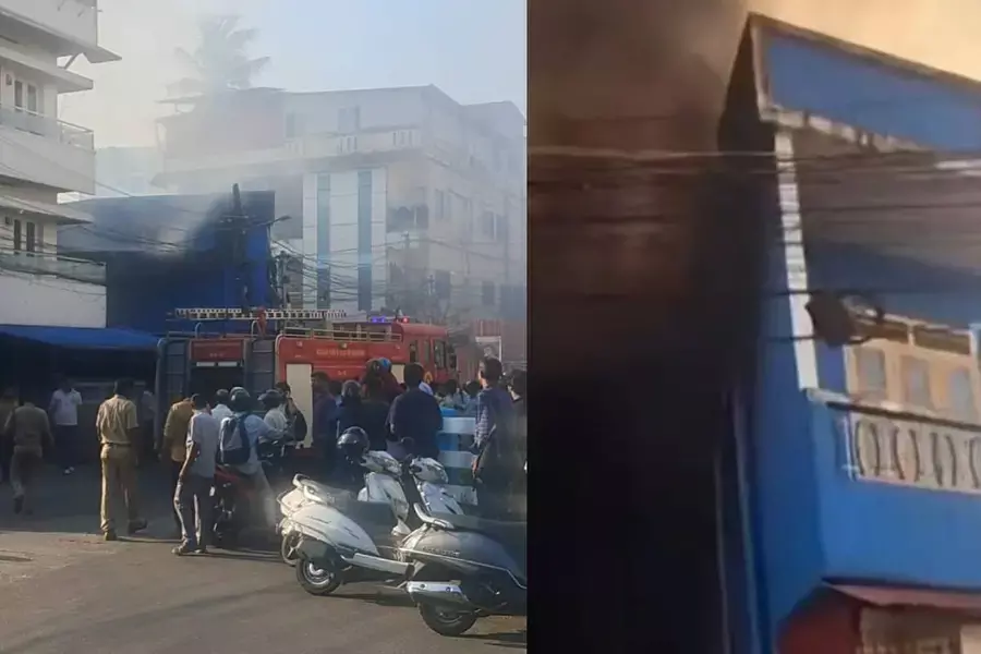 കൊച്ചി പുല്ലേപ്പടിയില്‍ ആക്രിക്കടയില്‍ തീപ്പിടിത്തം