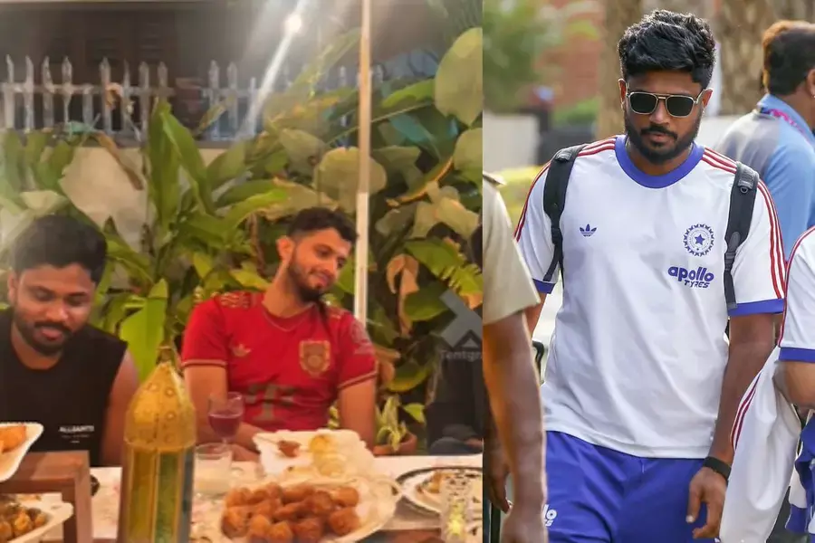 കോഴിക്കോട്ടെ സുഹൃത്തുക്കള്‍ക്കൊപ്പം സഞ്ജു സാംസണിന്റെ ഇഫ്താര്‍ വിരുന്ന്