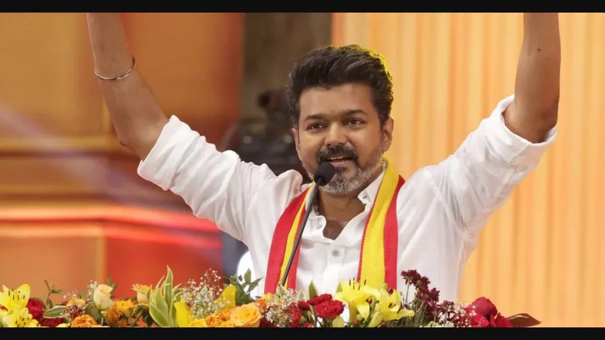 വിജയ് പെരമ്പൂരില്‍ തോല്‍ക്കും; ടിവികെ ആകെ നേടുന്ന വോട്ടുശതമാനം 10ലും താഴെ: സര്‍വേ ഫലം