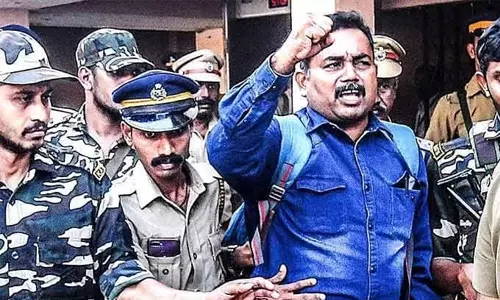 11 വര്‍ഷത്തിന് ശേഷം മാവോവാദി കേസിലെ തടവുകാരന്‍ രൂപേഷ് ജയില്‍ മോചിതനായി