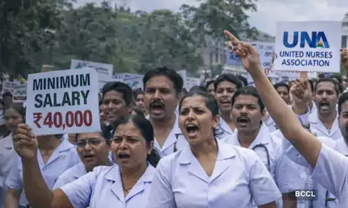 സ്വകാര്യ ആശുപത്രികളിലെ നഴ്‌സുമാര്‍ നാളെ മുതല്‍ പണിമുടക്ക് പുനരാരംഭിക്കും