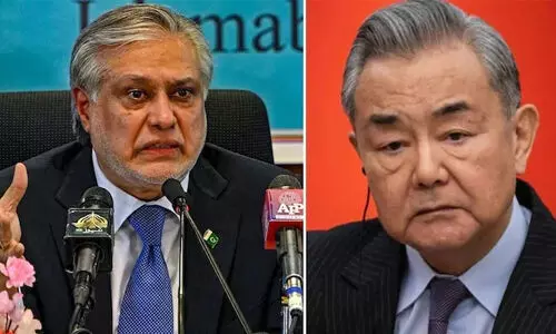 ഇറാനെതിരായ ഇസ്രായേല്-യുഎസ് യുദ്ധം: പാകിസ് താന് വിദേശകാര്യ മന്ത്രി ചര്ച്ചകള്ക്കായി ചൈനയിലേക്ക് ഇറാനെതിരായ ഇസ്രായേല്-യുഎസ് യുദ്ധം: പാകിസ് താന് വിദേശകാര്യ മന്ത്രി ചര്ച്ചകള്ക്കായി ചൈനയിലേക്ക്