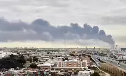 കുവൈത്ത് വിമാനത്താവളത്തില്‍ ഇന്ധന ടാങ്കിന് നേരേ വീണ്ടും ഡ്രോണ്‍ ആക്രമണം; വന്‍ തീപിടിത്തം