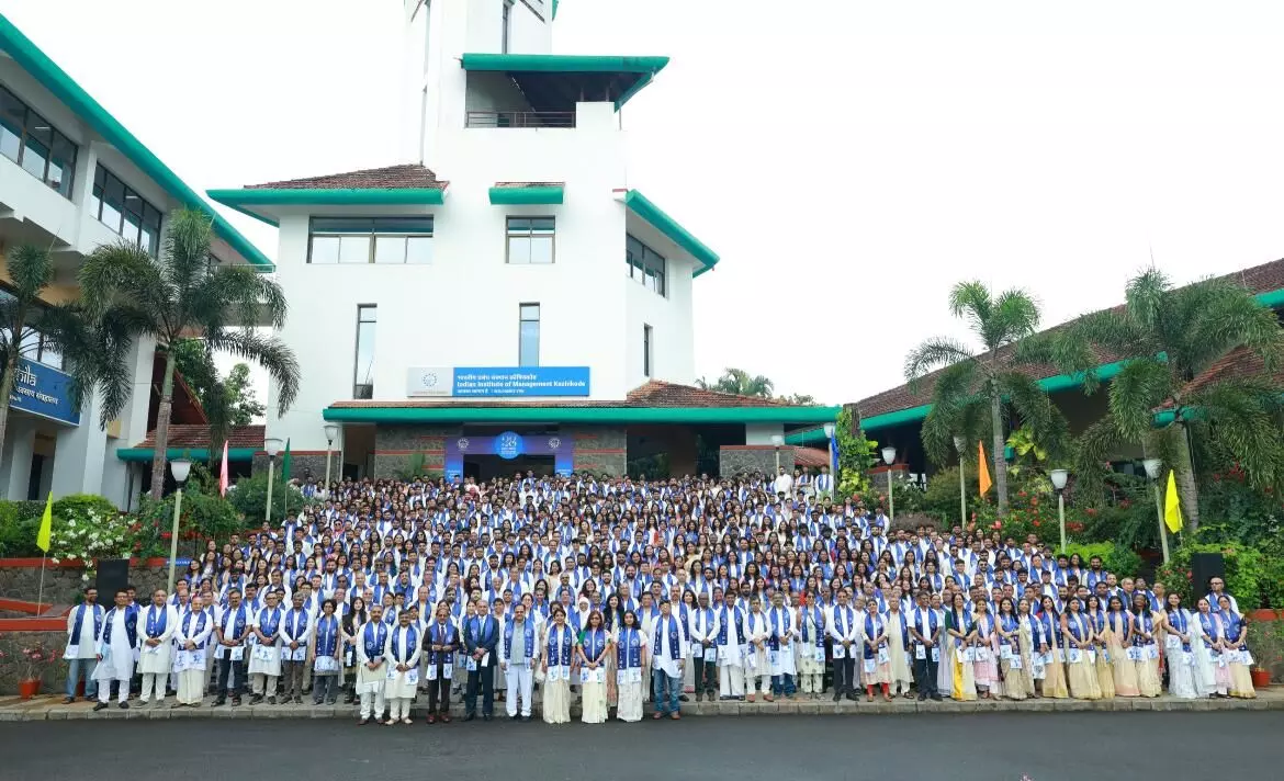 ഐഐഎം കോഴിക്കോട് 28ാം വാര്‍ഷിക കോണ്‍വൊക്കേഷന്‍: 1,432 പേര്‍ ബിരുദം നേടി