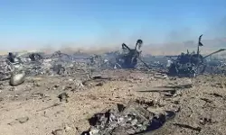 വെടി വച്ചിട്ട് അമേരിക്കന് വിമാന അവശിഷ്ടങ്ങളുടെ ചിത്രം പങ്കുവെച്ച് ഇറാന് വെടി വച്ചിട്ട് അമേരിക്കന് വിമാന അവശിഷ്ടങ്ങളുടെ ചിത്രം പങ്കുവെച്ച് ഇറാന്