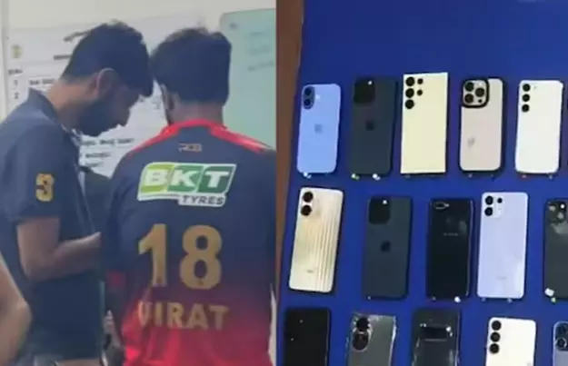 ഐപിഎല് മല്സരത്തിനിടെ മൊബൈല് മോഷണം; 13 പേര് അറസ്റ്റില്, 75 ഫോണുകള് പിടികൂടി ഐപിഎല് മല്സരത്തിനിടെ മൊബൈല് മോഷണം; 13 പേര് അറസ്റ്റില്, 75 ഫോണുകള് പിടികൂടി