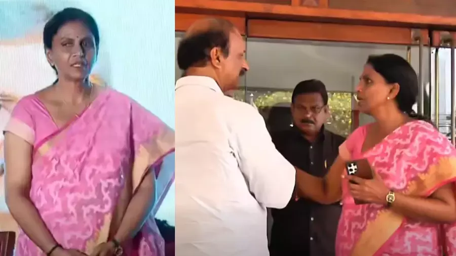 കേന്ദ്രമന്ത്രി തന്റെ പേര് പറഞ്ഞില്ല; വട്ടിയൂര്‍ക്കാവിലെ ബിജെപി പരിപാടിയില്‍ നിന്ന് ആര്‍ ശ്രീലേഖ ഇറങ്ങിപ്പോയി