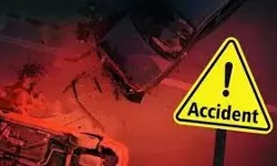 കല്ലമ്പലത്ത് നിര്‍ത്തിയിട്ടിരുന്ന ക്രെയിനിന് പിന്നില്‍ സ്‌കൂള്‍ ബസിടിച്ച് ഡ്രൈവര്‍ മരിച്ചു; അഞ്ചുപേര്‍ക്ക് പരിക്ക്