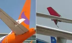 ഡല്ഹി വിമാനത്താവളത്തില് വിമാനങ്ങളുടെ ചിറകുകള് കൂട്ടിയിടിച്ച് അപകടം; യാത്രക്കാരും ജീവനക്കാരും സുരക്ഷിതര് ഡല്ഹി വിമാനത്താവളത്തില് വിമാനങ്ങളുടെ ചിറകുകള് കൂട്ടിയിടിച്ച് അപകടം; യാത്രക്കാരും ജീവനക്കാരും സുരക്ഷിതര്