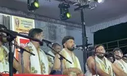 മഹാവിഷ്ണു ക്ഷേത്രത്തില്‍ ക്രിസ്ത്യന്‍ ഭക്തിഗാനം പാടിയതില്‍ വിശദീകരണവുമായി നന്ദഗോവിന്ദം ഭജന്‍സ്