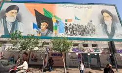 ഇറാനിലെ തെരുവുകളില്‍ യുഎസ് വിരുദ്ധ ബാനറുകള്‍, ചിത്രങ്ങള്‍