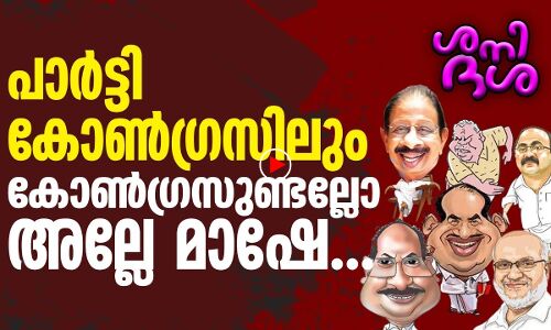 പാര്‍ട്ടി കോണ്‍ഗ്രസിലും കോണ്‍ഗ്രസുണ്ടല്ലോ
