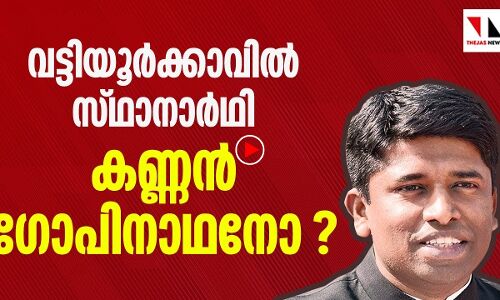 കണ്ണൻ ഗോപിനാഥ് സ്ഥാനാർഥിയാകുമോ ?