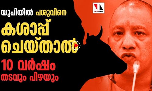 യുപിയില്‍ ഇനി ഗോമാതാവിനെ തൊട്ടാല്‍ കേസ്