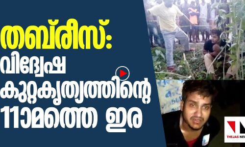 തബ്‌രീസ് വിദ്വേഷ കുറ്റകൃത്യത്തിന്റെ ഇര