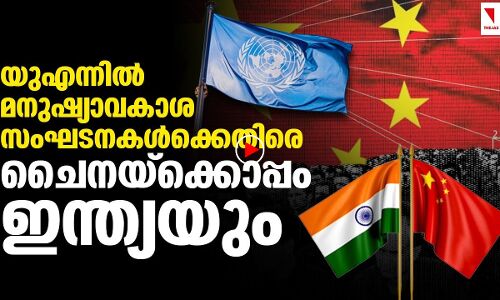 മനുഷ്യാവകാശ സംഘടനകള്‍ക്കെതിരെ ഇന്ത്യ യുഎന്നില്‍