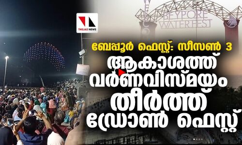 കണ്ണഞ്ചിപ്പിക്കുന്ന വര്‍ണവിസ്മയമൊരുക്കി ഡ്രോണ്‍ ഫെസ്റ്റ്