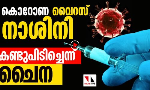 കൊറോണ വൈറസ് നാശിനി വികസിപ്പിച്ച് ചൈന