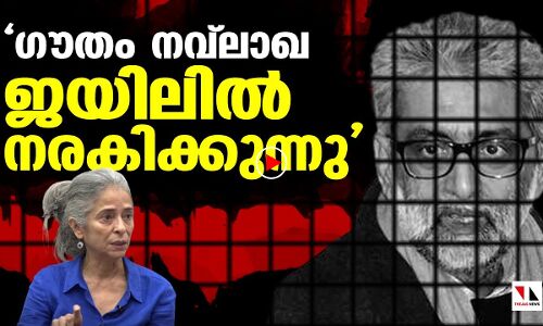 ഗൗതം നവ്‌ലാഖ് ജയിലില്‍ നരകിക്കുന്നു |THEJAS NEWS