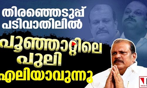 തിരഞ്ഞെടുപ്പ് പടിവാതിലില്‍: ഇനി പൂഞ്ഞാറ്റിലെ പുലി എലിയാവും