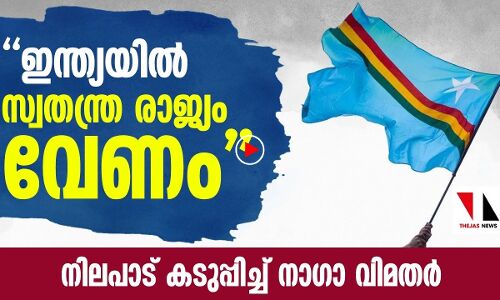 സ്വതന്ത്രരാജ്യം വേണം: നിലപാട് കടുപ്പിച്ച് നാഗാവിമതര്‍