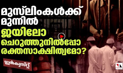 മുസ്‌ലിംകള്‍ക്കു മുന്നില്‍ ജയിലോ പോരാട്ടമോ രക്തസാക്ഷിത്വമോ?