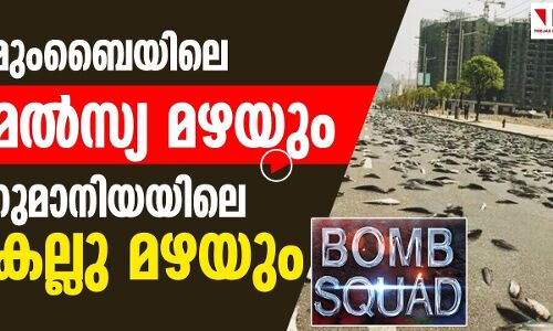 മുംബൈയിലെ മൽസ്യ മഴയും റുമാനിയയിലെ കല്ലു മഴയും|THEJAS NEWS|BOMB SQUAD