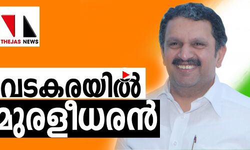 വടകരയിലെ യു ഡി എഫ് സ്ഥാനാർഥി കെ മുരളീധരൻ സ്ഥാനാർത്ഥിത്വത്തെക്കുറിച്ചു സംസാരിക്കുന്നു