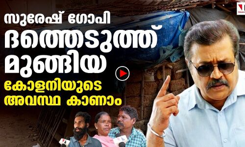 വാ​ഗ്ദാനങ്ങൾ മാത്രമേ സുരേഷ് ​ഗോപി നൽകാറുള്ളു