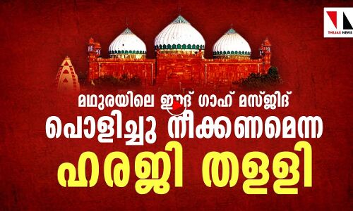 ഈദ്ഗാഹ് മസ്ജിദ് പൊളിക്കണമെന്ന ഹരജി തളളി