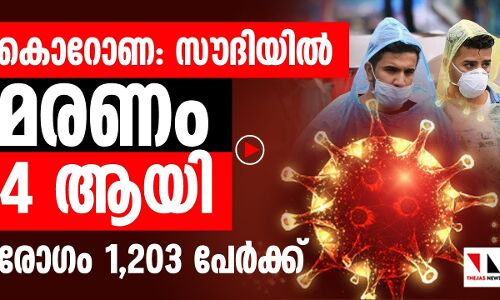 കൊറോണ: സൗദിയിൽ മരണം നാലായി