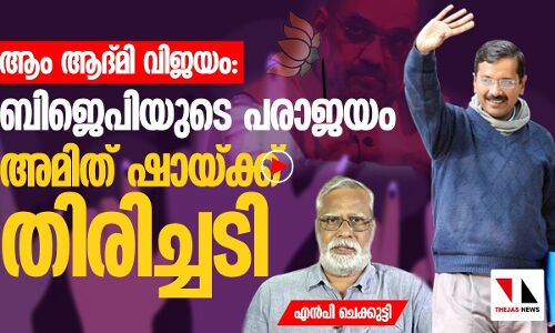 ബിജെപിയുടെ പരാജയം അമിത് ഷായ്ക്ക് കിട്ടിയ തിരിച്ചടി