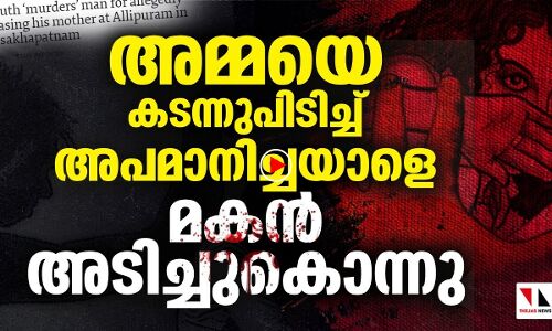 അമ്മയെ അപമാനിച്ചയാളെ മകന്‍ അടിച്ചുകൊന്നു